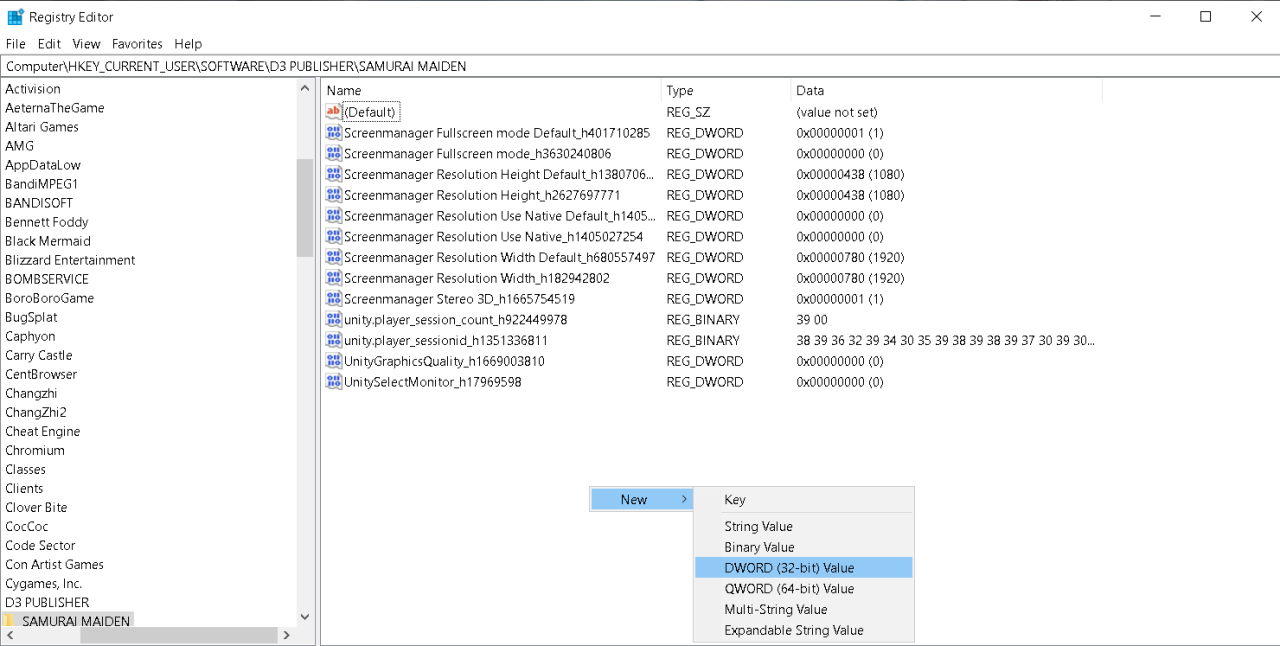 SAMURAI MAIDEN How to Change Graphics Settings