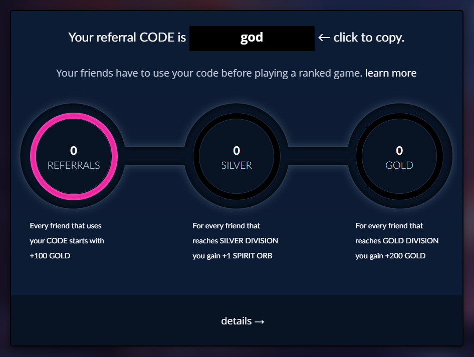 Duelyst II Referral Program and How to Get 100 Free Gold