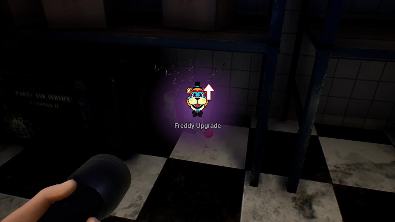 Five Nights at Freddy's: Security Breach Upgrade Items Walkthrough