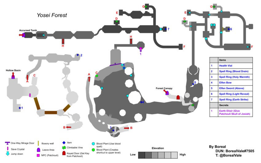 Lunacid Items & Secrets Maps Guide - SteamAH