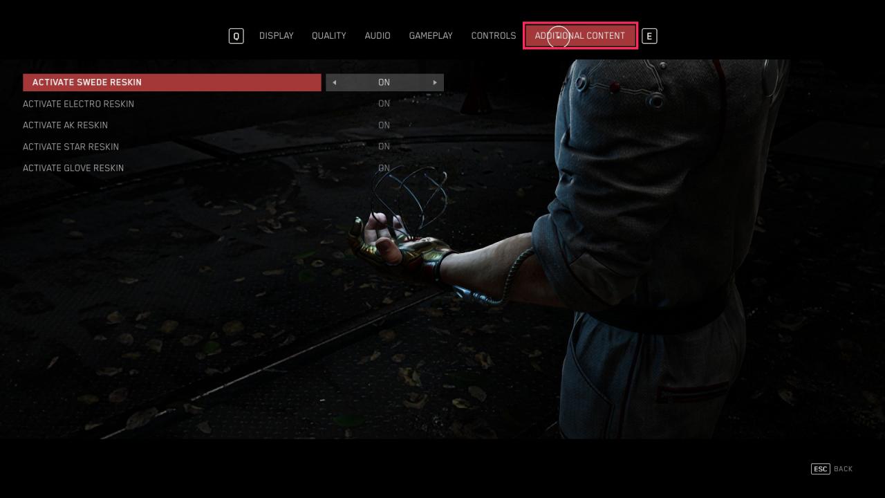 Atomic Heart How To Disable and Enable Skins