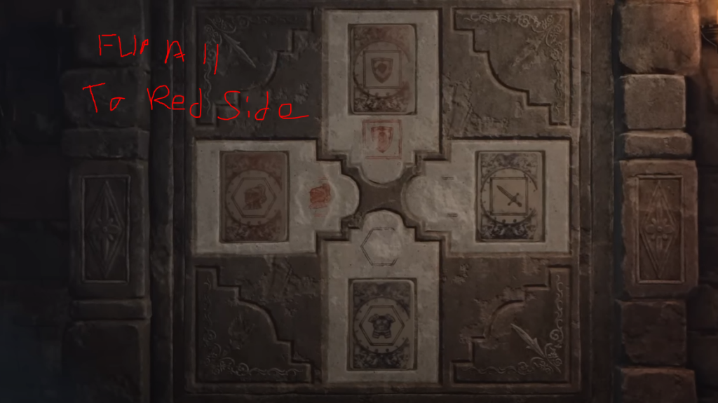 resident evil 4 puzzles chapter 4