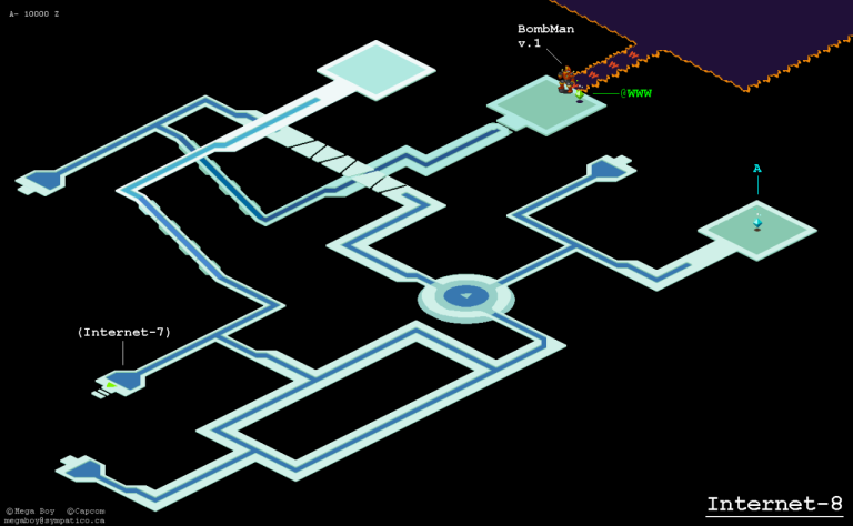 Mega Man Battle Network 1 All Maps - SteamAH
